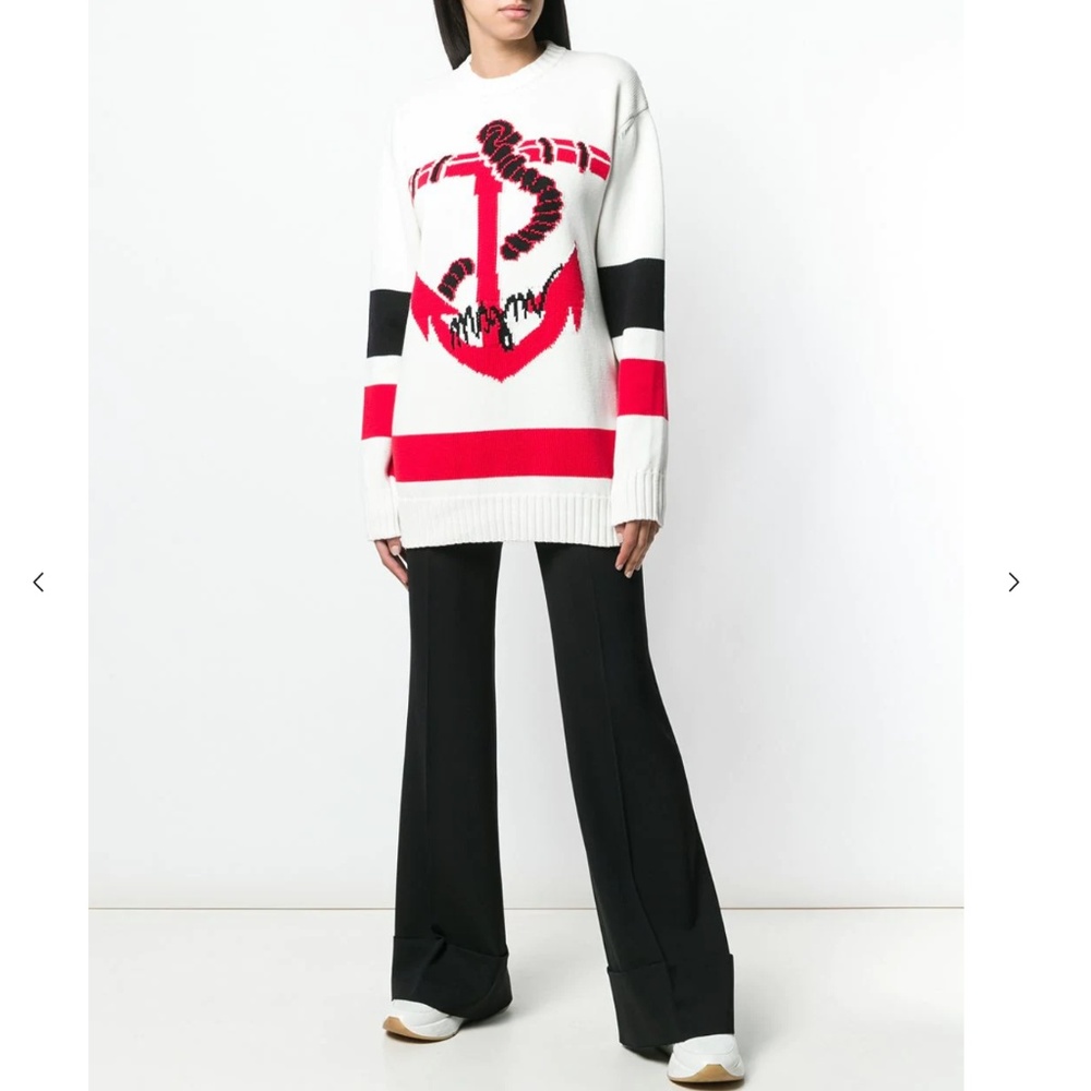 NWT MSGM Oversized Anchor Jumper Sweater